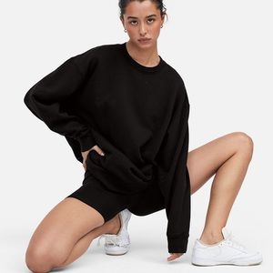 MATE the Label Fleece Oversized Sweatshirt, XS/S